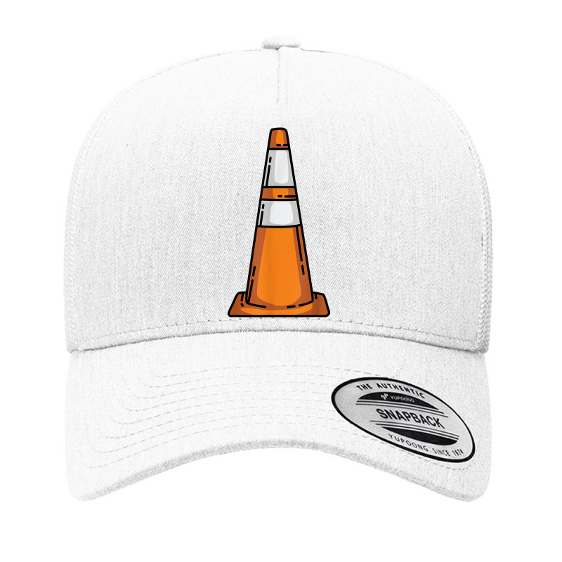 Traffic Cone Lazy Easy Funny Last Minute Halloween Costume Yupoong Trucker Cap by LilaFrancine | Artistshot