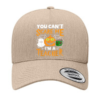 Halloween 2022 You Cant Scare Me Im A Teacher Scary Ghost Yupoong Trucker Cap | Artistshot