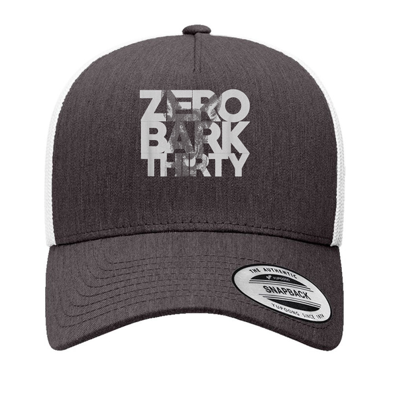 Zero Bark Thirty Belgian Malinois Military Dog Unit K-9 Yupoong Trucker Cap by BessieCarolyn | Artistshot