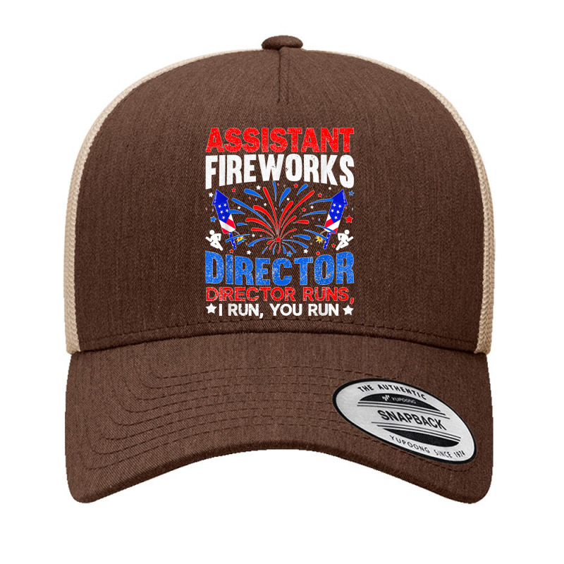 Assistant Fireworks Director Usa Independence Day July 4th Yupoong Trucker Cap by MICHAELFRANCISSMITH | Artistshot