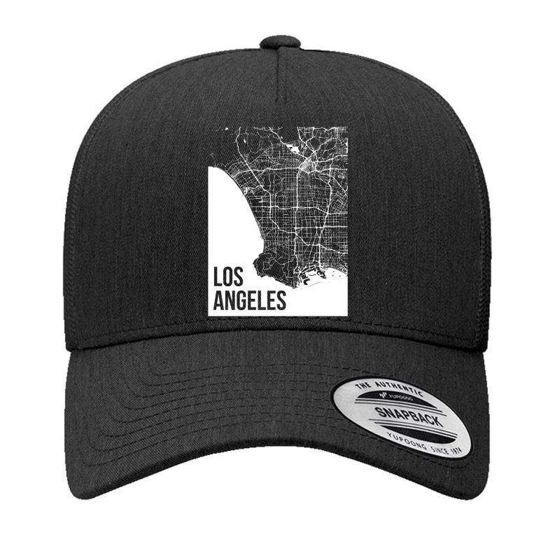 Los Angeles Southern California Area Map Sweatshirt Yupoong Trucker Cap | Artistshot