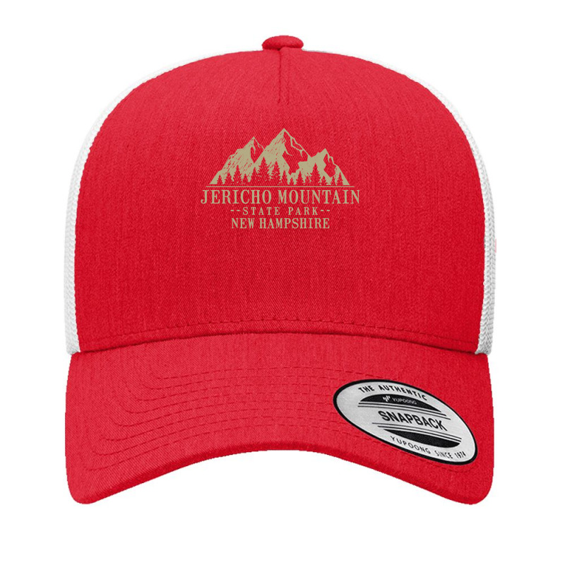 New Hampshire Jericho Mountain State Park Pullover Hoodie Yupoong Trucker Cap by cm-arts | Artistshot