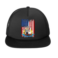 Nordic American Heritage Explorer Navigator Leif Erikson Day T Shirt Foam Snapback Hat | Artistshot