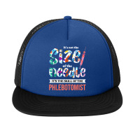 Phlebotomist Skill Syringe Phlebotomy Medical Nurse Blood T Shirt Foam Snapback Hat | Artistshot