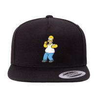 Homer Simpson 5 Panel Snapback Cap | Artistshot