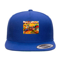 Cartoon Character Thundershower Men Women 5 Panel Snapback Cap | Artistshot