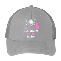 I Love My Tonkinese Cat To Moon Cat Lover Funny Kitten T Shirt Pa Trucker Cap | Artistshot