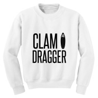 Clam Dragger Youth Sweatshirt | Artistshot