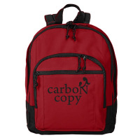 Menmommy Carbon Copy   Black Print Basic Backpack | Artistshot