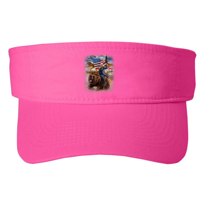 Usa President Trump Build Epic Wall Protect America Fashion Visor | Artistshot