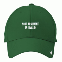 Your Argument Is Invalid   Funny Meme Joke Statement Humor Slogan Nike Dri-fit Cap | Artistshot