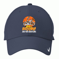 Brooms Are For Amateurs Skeleton Drive Motorcycle Halloween T Shirt Nike Dri-fit Cap | Artistshot