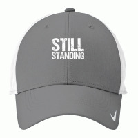 Funny Still Standing Amputation Prosthetic Leg Amputee Shirt Nike Dri-fit Cap | Artistshot