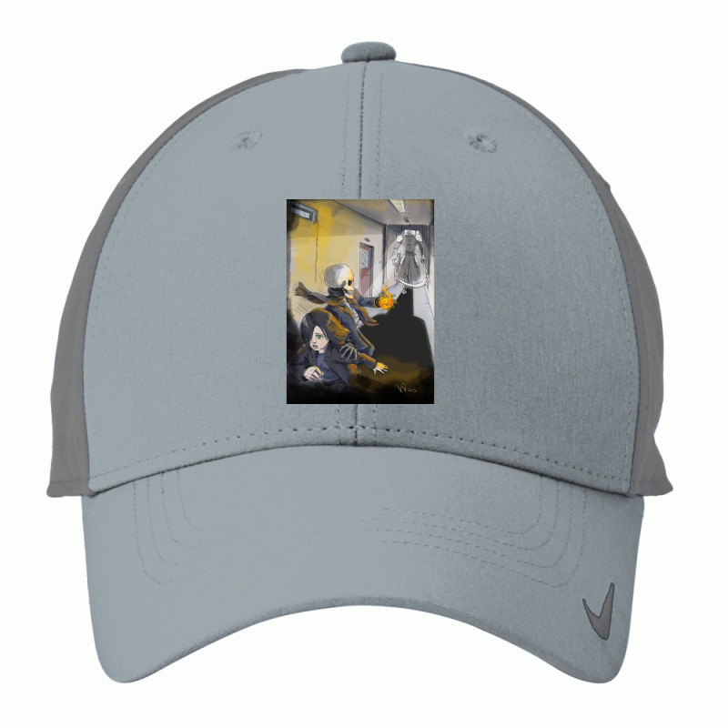 Graphic Skulduggery Call Me Retro Nike Dri-FIT Cap by ArtistConner | Artistshot