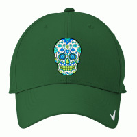 Women Men Burning Skull For Mens Womens Nike Dri-fit Cap | Artistshot