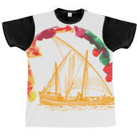 Sailboat Graphic T-shirt | Artistshot