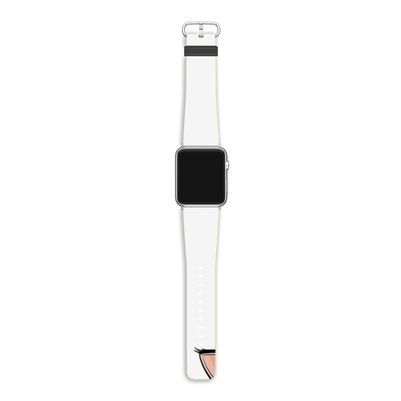 Cat Napping On A Pile Of Books Apple Watch Band | Artistshot