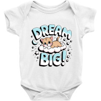 Cat's Big Dream Baby Bodysuit | Artistshot