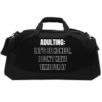 Funny Sayings Active Duffel | Artistshot