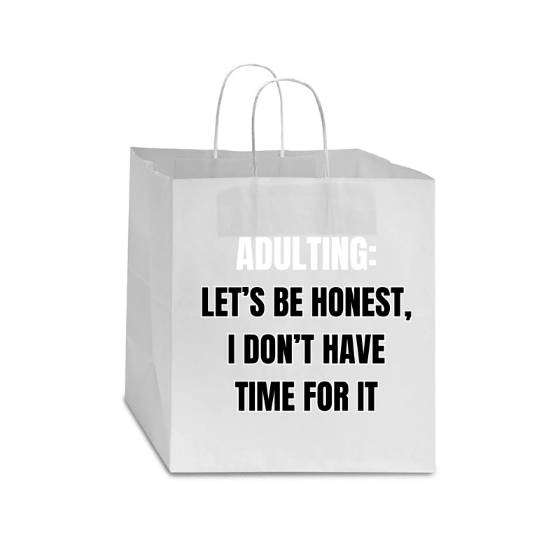 Funny Sayings Star Paper Bag - 13 X 7 X 13 | Artistshot