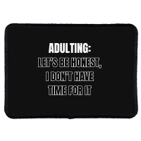 Funny Sayings Rectangle Patch | Artistshot