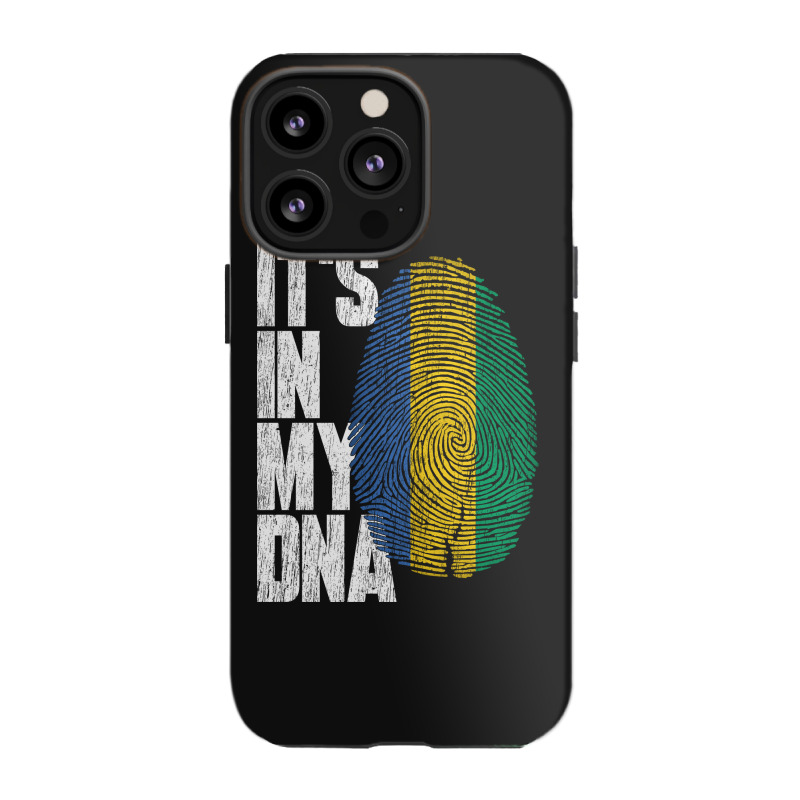 It's In My Dna Gabonese Proud Gabon Flag Iphone 13 Pro Case | Artistshot