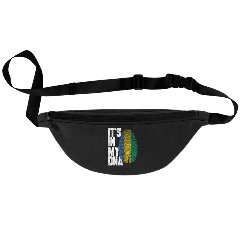 It's In My Dna Gabonese Proud Gabon Flag Fanny Pack | Artistshot