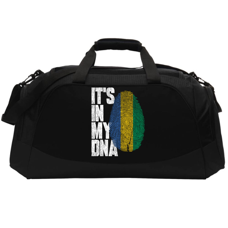 It's In My Dna Gabonese Proud Gabon Flag Active Duffel | Artistshot