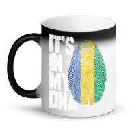 It's In My Dna Gabonese Proud Gabon Flag Magic Mug | Artistshot