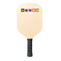 Best Cat Dad Ever Cute Pickleball Paddle | Artistshot