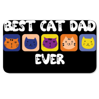 Best Cat Dad Ever Cute Motorcycle License Plate | Artistshot