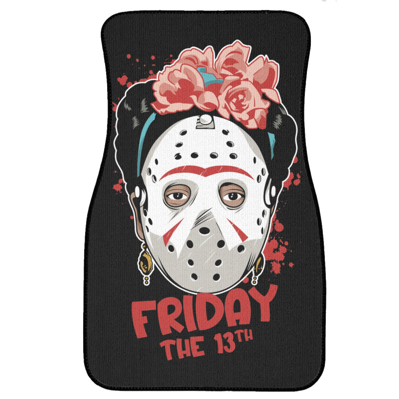 Friday The 13th Frida Kahlo Front Car Mat | Artistshot