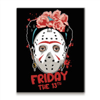 Friday The 13th Frida Kahlo Metal Print Vertical | Artistshot