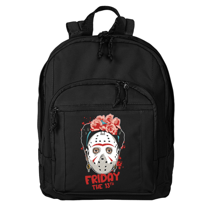 Friday The 13th Frida Kahlo Basic Backpack | Artistshot