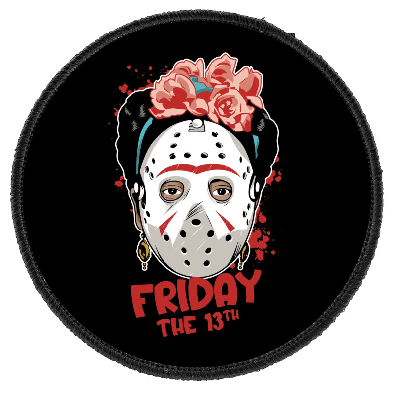 Friday The 13th Frida Kahlo Round Patch | Artistshot