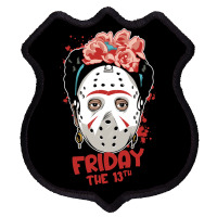 Friday The 13th Frida Kahlo Shield Patch | Artistshot