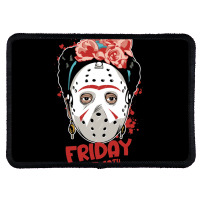 Friday The 13th Frida Kahlo Rectangle Patch | Artistshot