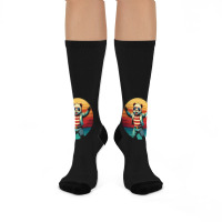 Panda Vintage Crew Socks | Artistshot