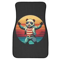 Panda Vintage Front Car Mat | Artistshot