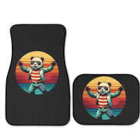 Panda Vintage Full Set Car Mats | Artistshot