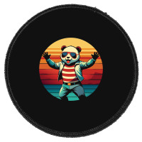 Panda Vintage Round Patch | Artistshot