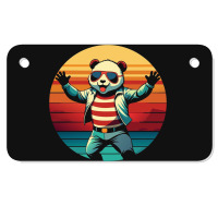 Panda Vintage Motorcycle License Plate | Artistshot