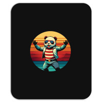 Panda Vintage Mousepad | Artistshot