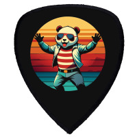 Panda Vintage Shield S Patch | Artistshot