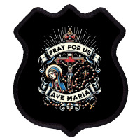 Pray For Us Shield Patch | Artistshot