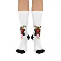 Shogum Shogun Samurai Parody Crew Socks | Artistshot