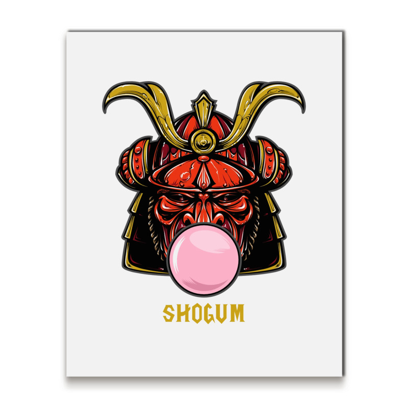 Shogum Shogun Samurai Parody Metal Print Vertical | Artistshot