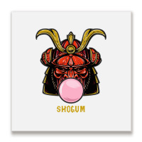 Shogum Shogun Samurai Parody Metal Print Square | Artistshot