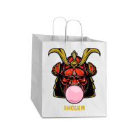 Shogum Shogun Samurai Parody Take Out Paper Bag - 14 X 10 X 15 1/2 | Artistshot