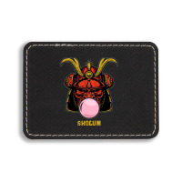 Shogum Shogun Samurai Parody Rectangle  Leatherette Patch | Artistshot